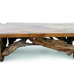 Flintstone Backless Rustic Teak Bench 150cm - thumbnail 2
