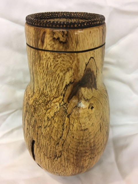 Hand-Turned Oak Bowl