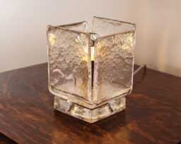 Glass Table Lamps Murano Mid Century Italian Design, Decorative Light