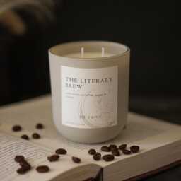 Literary Brew Candle - Book Lover Gift Unique Gifts For Readers Romantasy - thumbnail 1