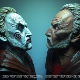 Tobin Bell Jigsaw Bust 1/3 Scale, Hand-Sculpted Horror Collectible Statue - thumbnail 4