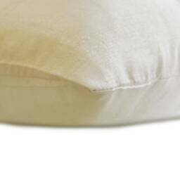 Decorative Oblong/Lumbar Rectangle Throw Pillow Cover Accent Couch Bed Sofa Toss 12x16 Ivory White Silk Case - Crystal Clear - thumbnail 2