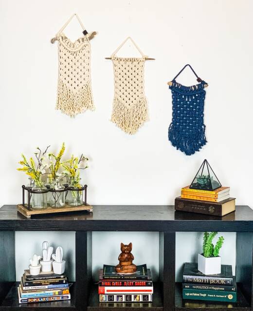 Small Macrame Wall Hanging - image 1