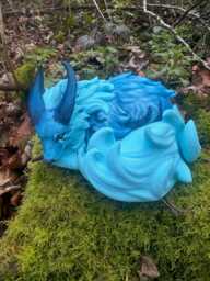 Vulpin Familiar 17cm 3D Printed Figure - thumbnail 1