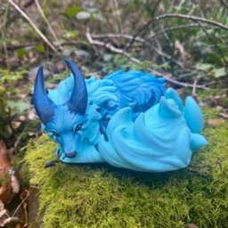 Vulpin Familiar 17cm 3D Printed Figure - thumbnail 4