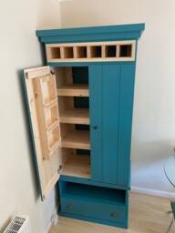 Swaffham Bespoke Handcrafted Pantry Larder Cupboard - Choice Of Colour Deposit Option Available