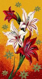 Colorful Floral Mosaic Murals & Custom Mosaics - thumbnail 1