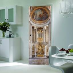 Door Wall Sticker Palace Of Versailles/Mural Peel & Stick /Versailles Mural/ Stickers Wallpaper/ Versailles Decal - thumbnail 3