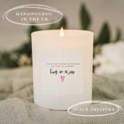 Hug in A Candle Gift Personalised Box For Her Hugs Jar Gifts W - thumbnail 3
