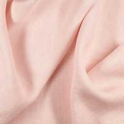 Pink Linen Crib Sheet Handmade Baby Girl Bedding - thumbnail 2