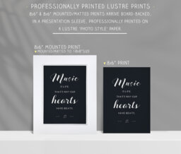 Music Is Life Print - Musician Gift, Home Decor - thumbnail 1