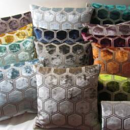 Designers Guild Fabric Manipur Sienna Cushion Cover/Pillow Cover - thumbnail 3