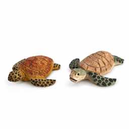 Whimsical Sea Turtle Wood Carving, Coastal Decor Animal Figurine, Ocean Lover Decor, Nautical Wooden Statue, Unique Beach Gift For Her - thumbnail 2