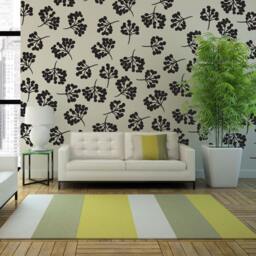 Large Berry Pattern - Custom Vinyl Removable Wall Decals Nature Berries Floral Print - thumbnail 2