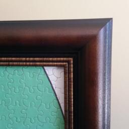 Frank Lloyd Wright Hoffman House Rug Design Custom Framed 1000Pc Finished Puzzle Wall Art - thumbnail 4