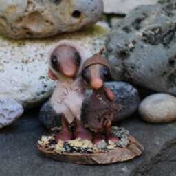 Ooak Creature Art Doll Critters - thumbnail 2