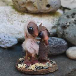 Ooak Creature Art Doll Critters - thumbnail 3