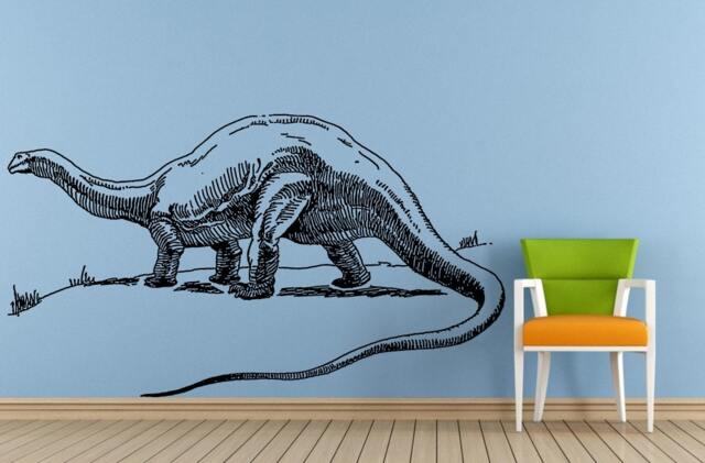 Dinosaur Ancient Reptile Animal Aegyptosaurus Predator Window Or Wall Car Vinyl Peal & Stick Removable Sticker Decal L1507 - image 1