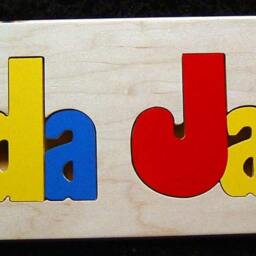 Personalized Wooden Name Puzzle Board - Custom Baby & Toddler Learning Toy Montessori Educational Busy Sensory Kids Room Gift - thumbnail 4