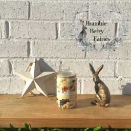 Emma Bridgewater Recycled Jam Jars Make Great Vases Lots Of Designs To Choose From Blue Hen Chickens Bright New Morning Farm Animals Cows - thumbnail 3
