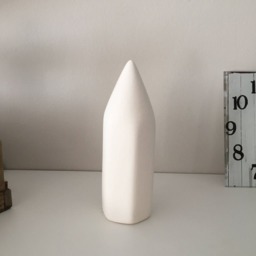 Ceramic Pencil Figure Ready To Paint Bisque Office Decoration Kids Gift Education Unpainted Figurines Home Miniature Art Pen Presents - thumbnail 2