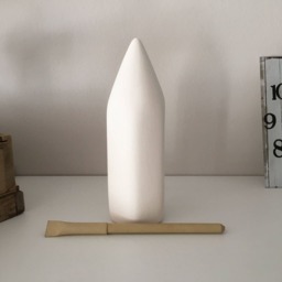 Ceramic Pencil Figure Ready To Paint Bisque Office Decoration Kids Gift Education Unpainted Figurines Home Miniature Art Pen Presents - thumbnail 4