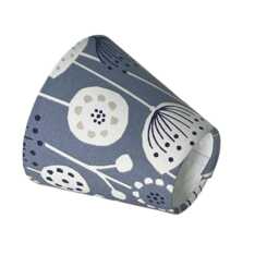 Candle Clip Lampshade, Handmade Lampshades, Table Blue Wall Lamp Shade, On Lampshade - thumbnail 3