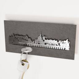 Orlando Souvenir Gift Tube - Skyline Silhouette Design Ideal City Memento & Travel Keepsake Perfect Memorabilia - thumbnail 1