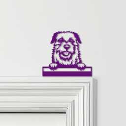 Door Topper Border Terrier Dog Various Colours Top Of Decorative Sign - Novelty Wall Decor, Frame Art, Art - thumbnail 4