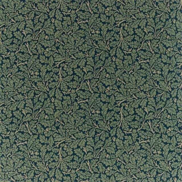 Morris & Co Oak Door Curtain Teal