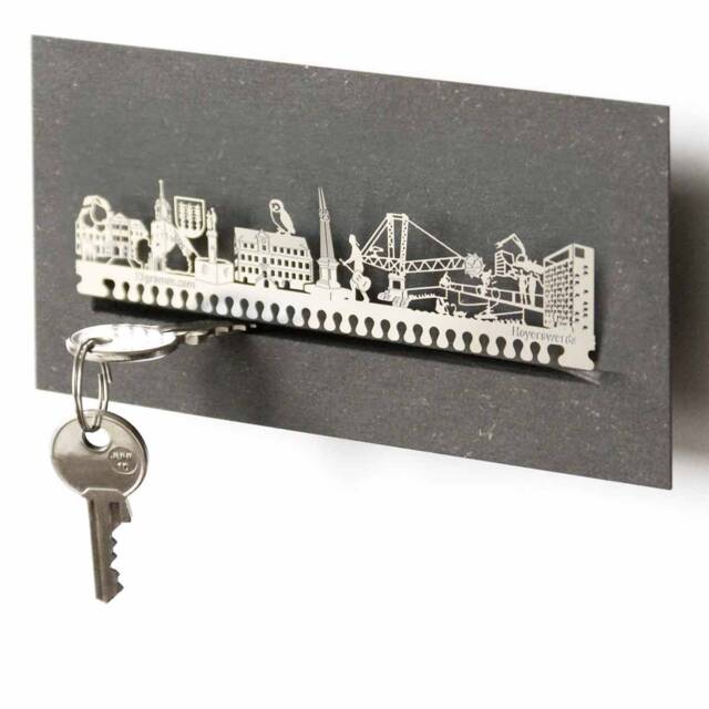 Hoyerswerda Souvenir Gift Tube - Iconic Skyline Etched On Elegant Keepsake. Perfect Memorabilia For Enthusiasts - image 1