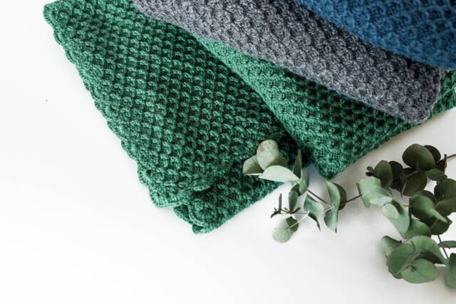 Soft Alpaca Wool Baby Blanket in Neutral Earth Tones, Gender Gift - image 1