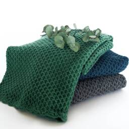 Soft Alpaca Wool Baby Blanket in Neutral Earth Tones, Gender Gift - thumbnail 2