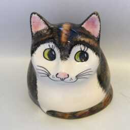 Babbacombe Pottery Cat Money Box By Philip Laureston