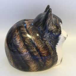 Babbacombe Pottery Cat Money Box By Philip Laureston - thumbnail 3