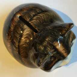 Babbacombe Pottery Cat Money Box By Philip Laureston - thumbnail 4