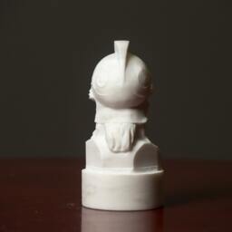 Marble Bust Of Olympian Goddess Athena Carved Greek Marble Statue Figurine Artist Sculpture - thumbnail 3