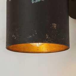 Handmade Copper Wall Sconce Patina Finish, Indoor/Outdoor Light - thumbnail 4