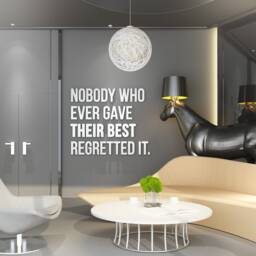 Give Your Best, Office Wall Art, Office, Quote, Decor, Quotes, Decor, Home Office, Inspirational - Skugyb