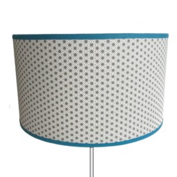 Lampshade Stars Japanese Taupe On White Background - thumbnail 4