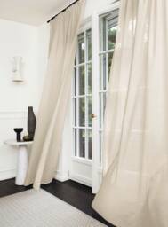 Naturia Soft, Woven Decorative Fabric For Curtains Cream 3 Meters High By Jab Anstoetz Colors - thumbnail 1