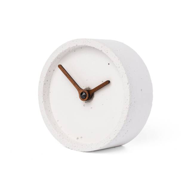 Concrete Table Clock 4 - image 1