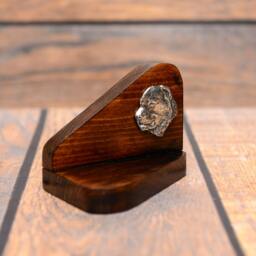 Central Asian Shepherd Dog - Wooden Candlestick With Dog, Souvenir, Decoration, Limited Edition, Collection - thumbnail 3