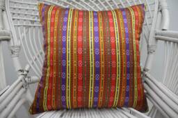Turkish Pillow, Kilim Designer Pillows, 20x20 Wedding Gifts Cushion Case, Both Sided Pillow Patterned 1