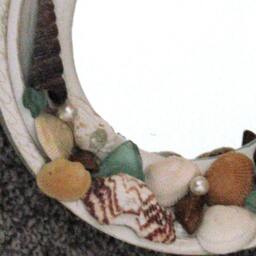 Seashell Round Mirror - thumbnail 3