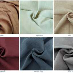 Washed Linen Gathered Bed Skirt/Dust Ruffle Coverlet Cream White - thumbnail 4