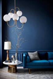 Modern Handmade Brass Chandelier Ceiling Light Lamp , Hannah Cafe Globe Entrance Hall Dining Lounge Pendant - thumbnail 3