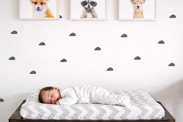 Cloud Wall Decals Peel & Stick Nursery Decor - image 1