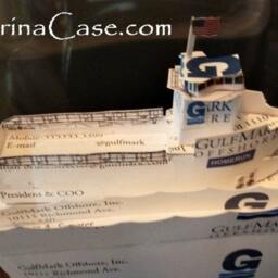 Vessel Ship Business Card Sculpture Psv - Design 10569 - thumbnail 2