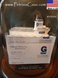 Vessel Ship Business Card Sculpture Psv - Design 10569